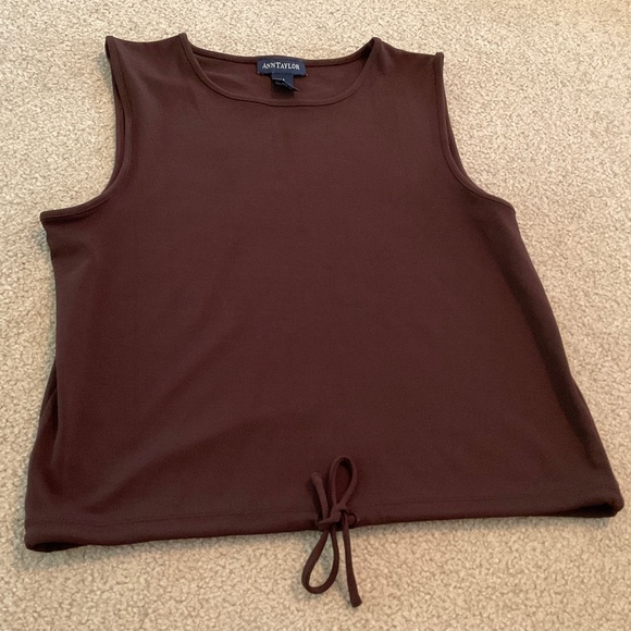 size M, bust up to 38” inches, brown tank top - Picture 3 of 9